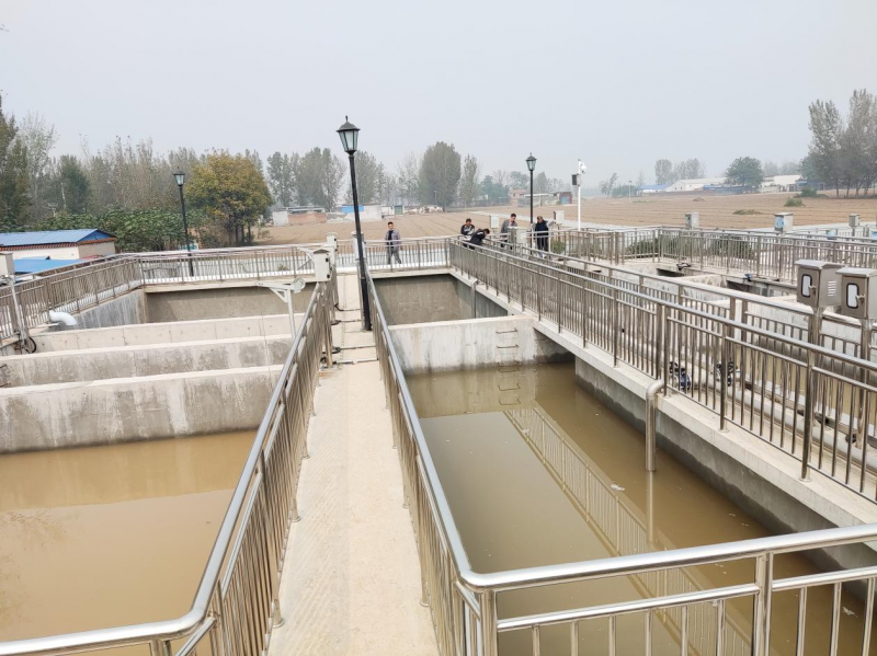 慶祝公司濮陽(yáng)(yang)汚水處理項(xiàng)目註水投(tou)入使用