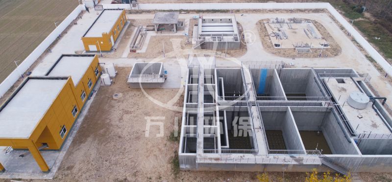 河南濮陽範縣高(gao)碼頭汚水處理廠